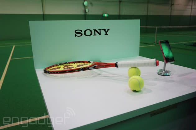 Sony Smart Tennis Sensor to analyze games in North America and the